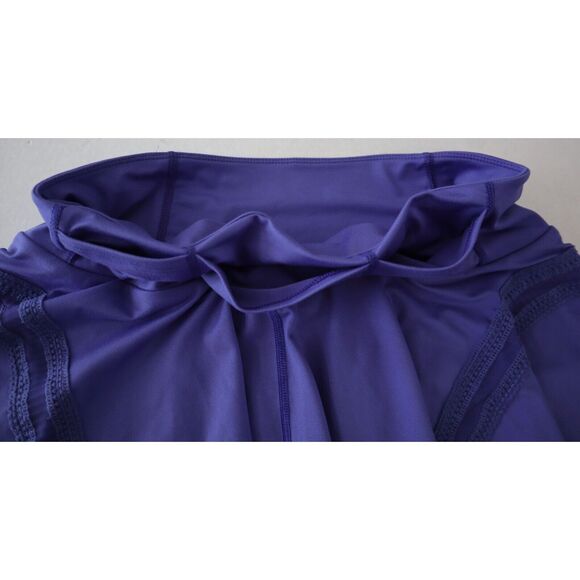 FP Movement OB1239363 Women's Sz L Moroccan Blue Pleats and Thank You Skort - Picture 5 of 6